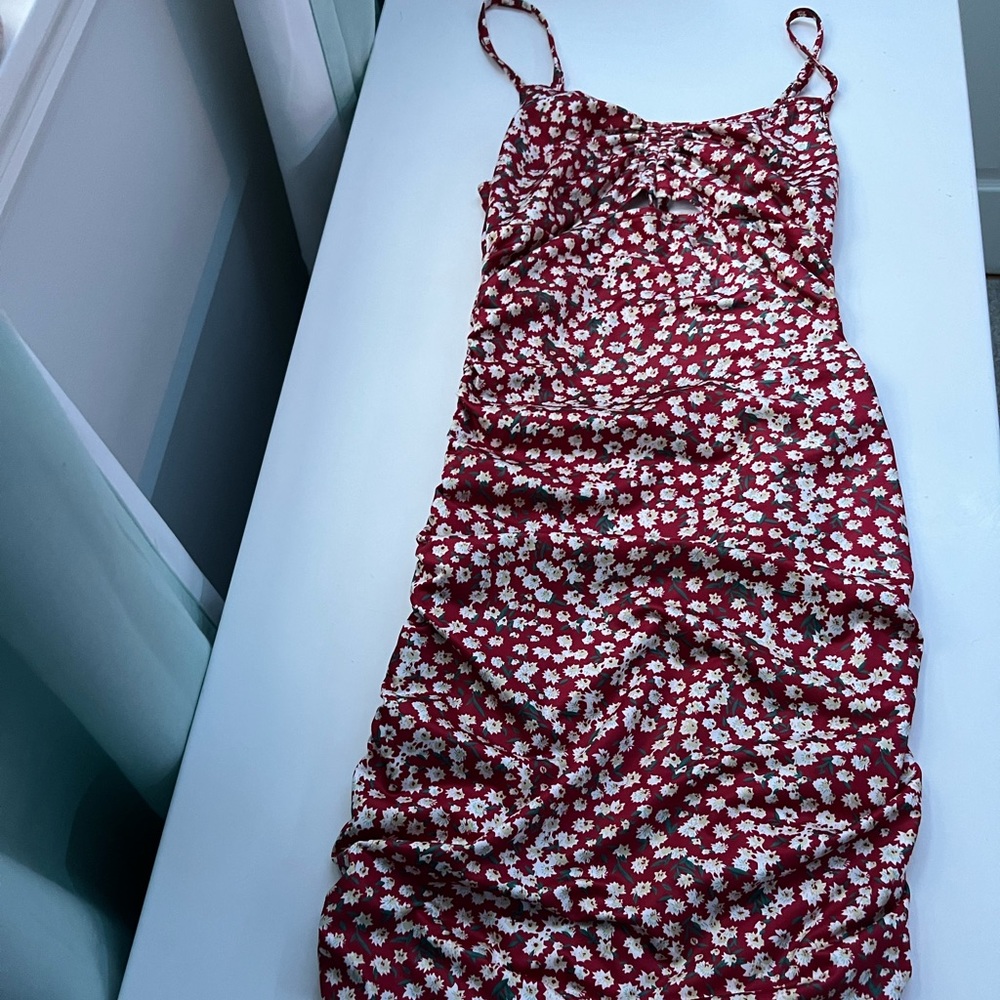 Flowered pattern dress from Shein size small